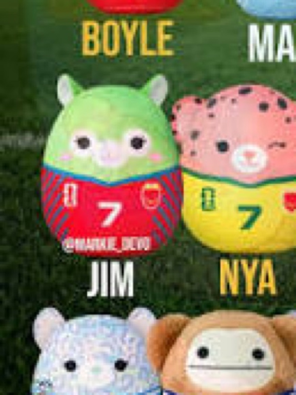 McDonald’s x FIFA World Cup “7” Jim Squishmallows Happy Meal 2026 Toy